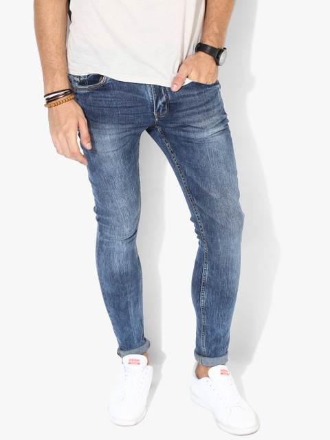 

Blue Washed Low Rise Skinny Fit Jeans