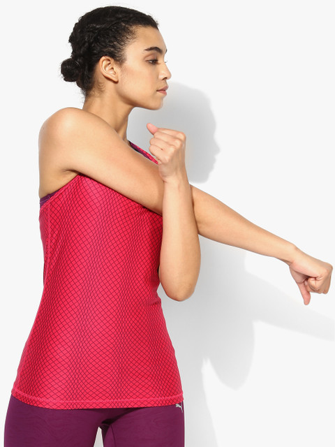 

Puma Women All Eyes On Me Fuchsia Tank