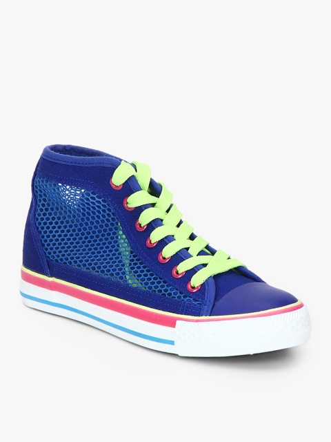 

Carlton London Women Blue Sneakers