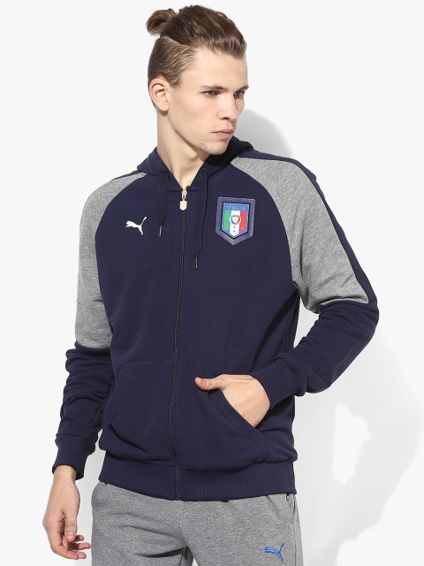 

Figc Italia Tribute 2006 Zipthrough Navy Blue Hoodie