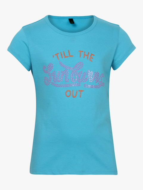 

Blue Casual Top
