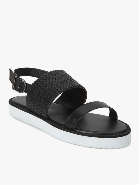 

Rock Weave Black Weaved Sandals