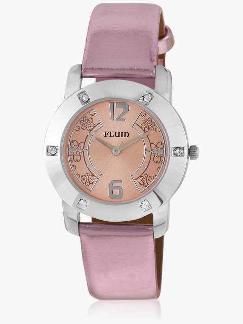 

Fl-112-Pk01 Pink/Pink Analog Watch
