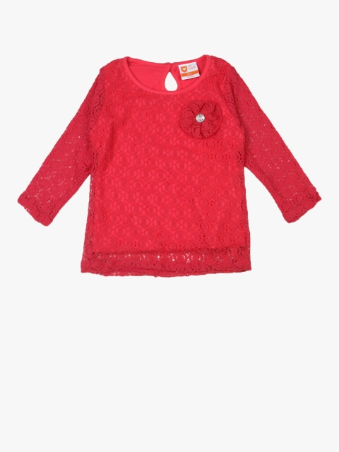 

Red Casual Top