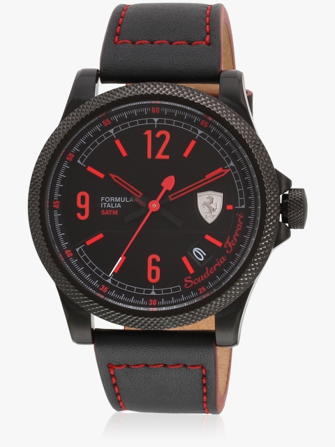 

Lap Time Black Analog Watch