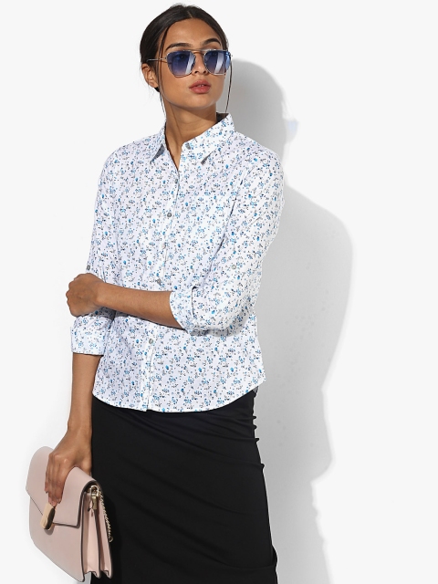 

White Printed Shirt