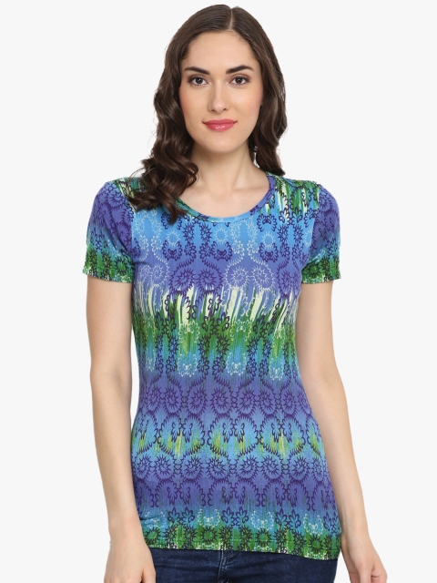 

Multicoloured Printed T Shirt, Multi