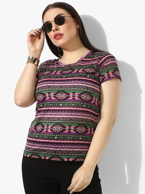 

Multicoloured Printed T Shirt, Multi