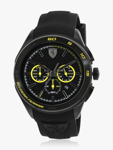 

0830345 Black/Black Chronograph Watch