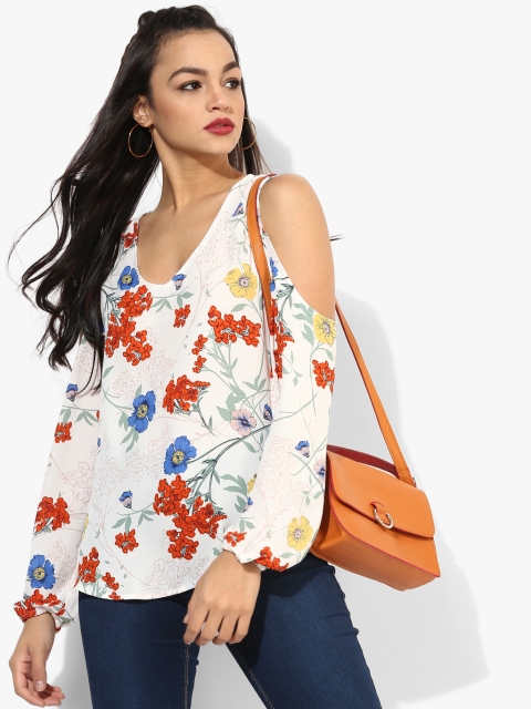 

Off White Printed Blouse