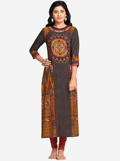 

Naari Women MultiColored Printed Kurta, Multi