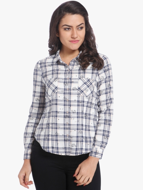 

White Checked Shirt