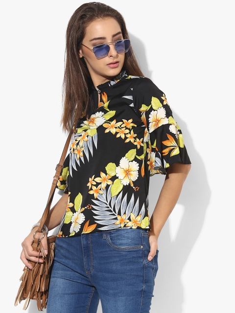

Black Printed Blouse
