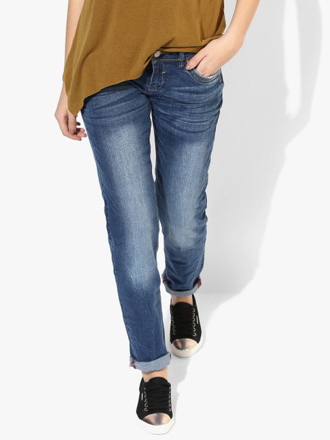 

ALCOTT Women Blue Slim Fit Mid-Rise Clean Look Stretchable Jeans