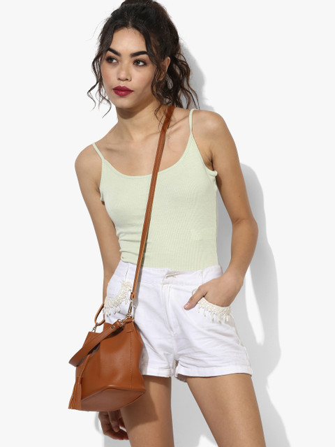 

Off White Solid Blouse