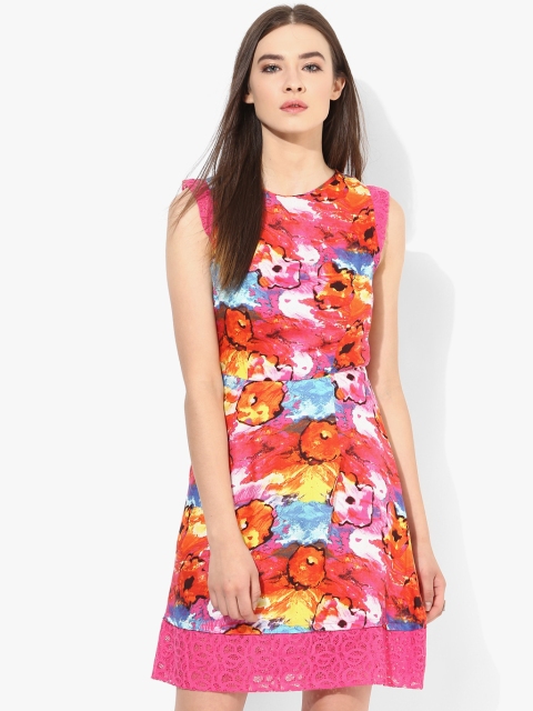 

Vero Moda Women Multicoloured Printed A-Line Dress, Multi