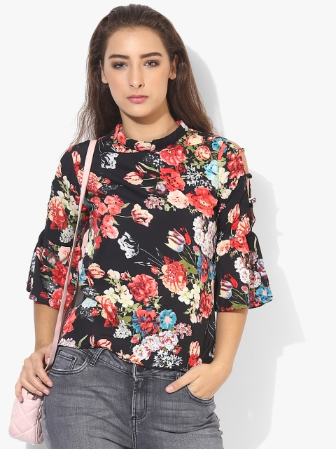 

Black Printed Blouse