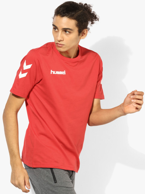 

Training Red Round Neck T-Shirt