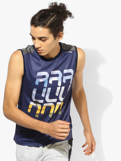 

Navy Blue Running Tank