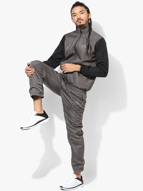 

Grey Solid Tracksuit