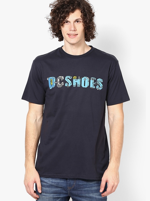 

DC Men Black Printed Round Neck T-shirt