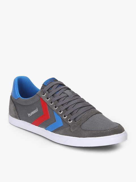 

hummel Unisex Charcoal Grey Sneakers