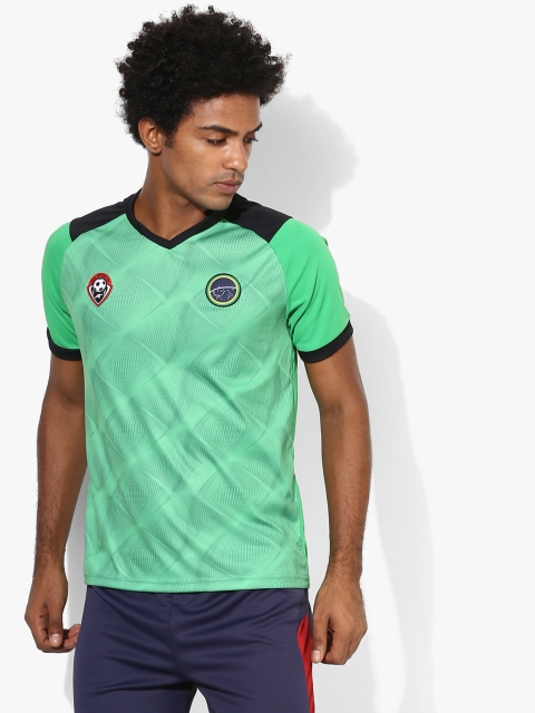 

Soccer Green V-Neck T-shirt