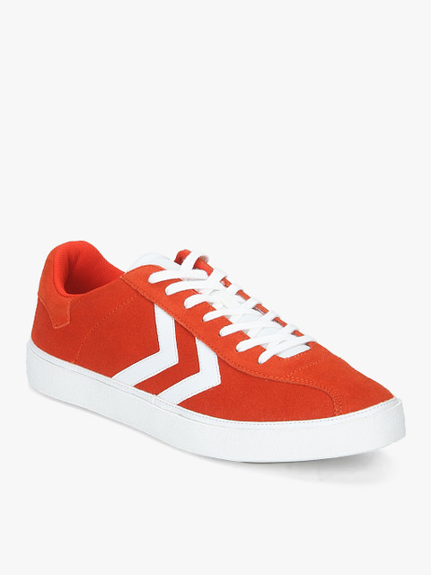 

Diamant Suede Orange Sneakers