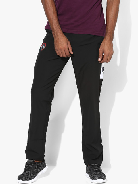

Alcis Men Black Printed Slim Fit Track Pants