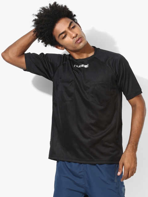 

Classic Referee Black Round Neck T-Shirt