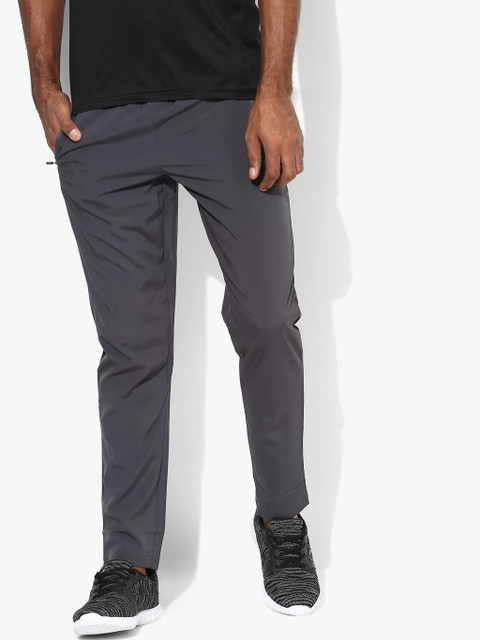 

Alcis Men Grey Slim Fit Solid Track Pants