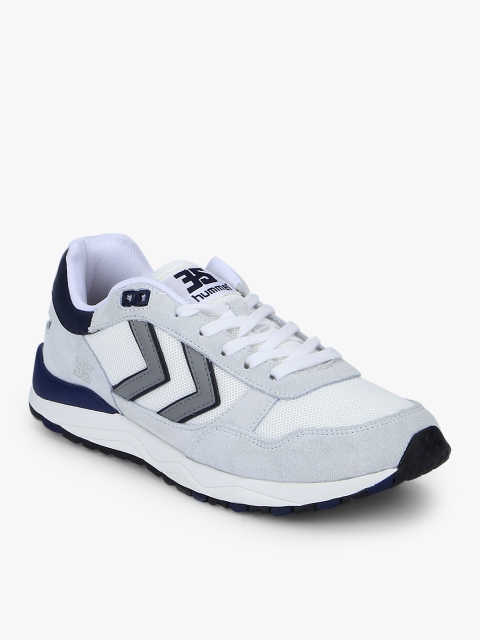 

3S White Sneakers, Grey
