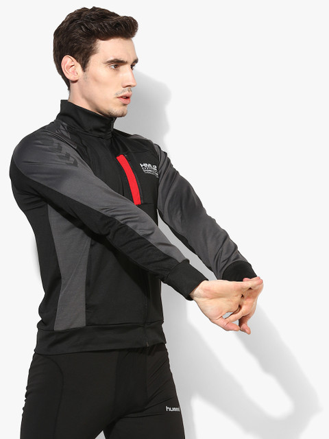 

Halloc Zip Black Track Jacket