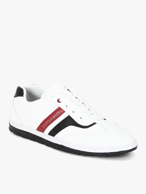 

U.S. Polo Assn. Men White Sneakers