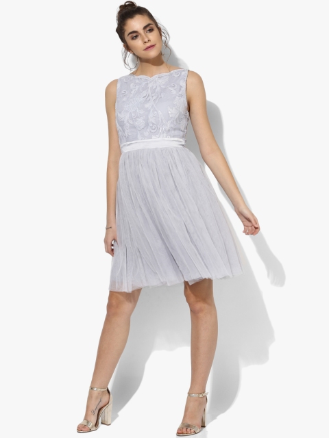 

Showcase Helena Prom Dress, Grey