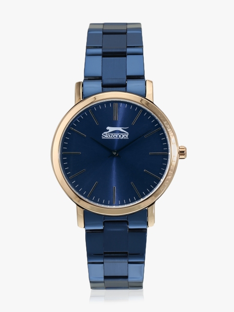 

Blue/Blue Metal Analogue Watch