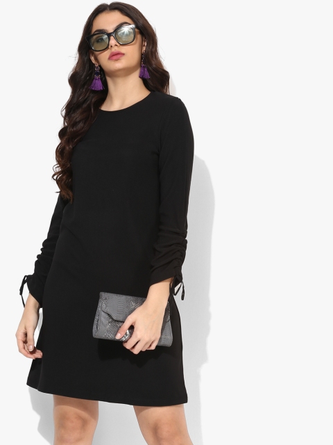 

DOROTHY PERKINS Women Black Solid Sheath Dress