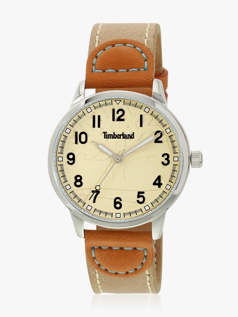

Timberland Men Beige Analogue Watch TBL.15030MS.07