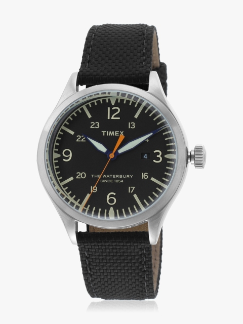 

Timex Men Black Analogue Watch TW2R38500