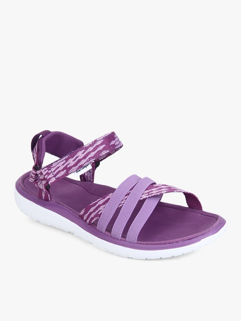 

Lee Cooper Women Purple Open-Toe Flats