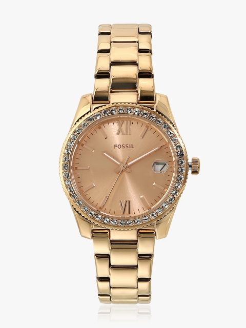 

Fossil Women Rose Gold Analogue Watch ES4318I