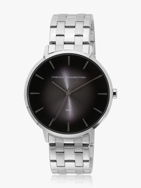 

French Connection Men Gunmetal-Toned Analogue Watch FC1306BM, Metallic