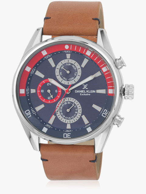 

Daniel Klein Men Navy Blue Analogue Watch DK11282-2