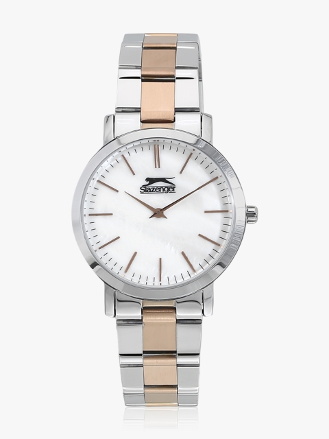 

Slazenger Women White Analogue Watch SL.9.6080.3.02, Silver