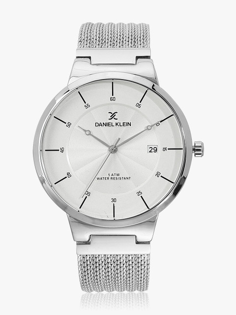 

Daniel Klein Men Silver-Toned Analogue Watch DK11782-1