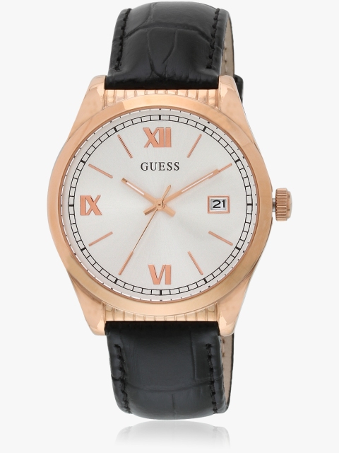 

GUESS Men White Analogue Watch W0874G2
