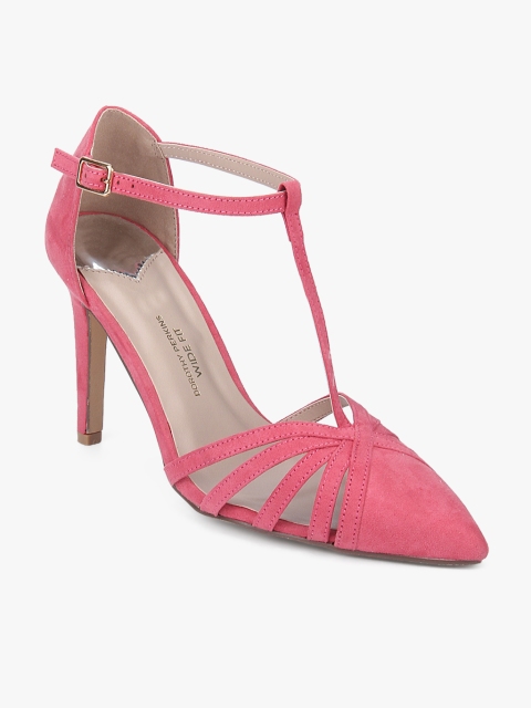 

DOROTHY PERKINS Women Pink Metallic Sandals