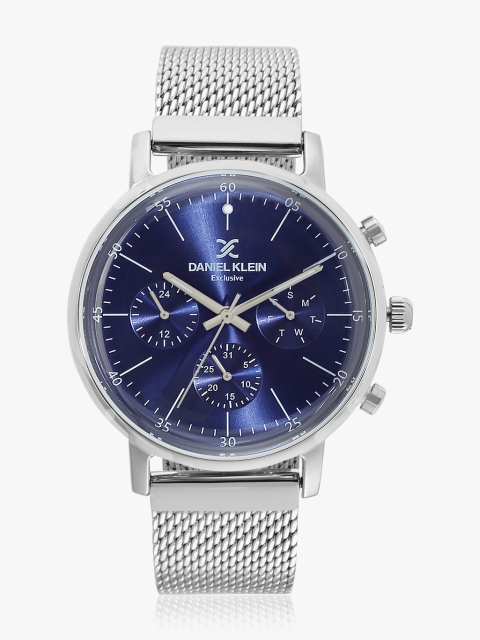 

Daniel Klein Men Navy Blue Analogue Watch DK11726-3