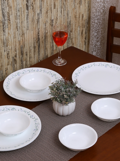 

Corelle White 12 Pieces Printed Dinner Set