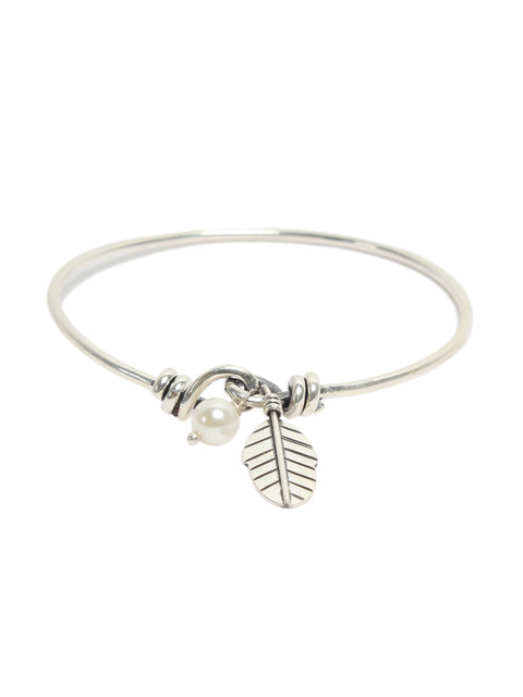 

ahilya Women Sterling Silver Handcrafted Bangle